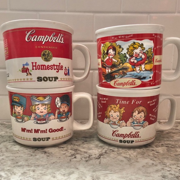 Other - Vintage Campbell’s Soup Mugs